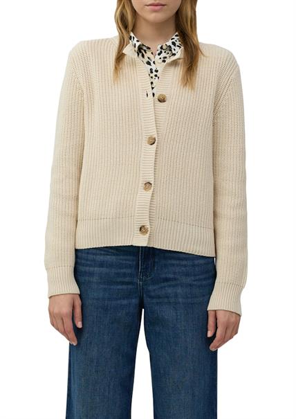 Strickjacke beige