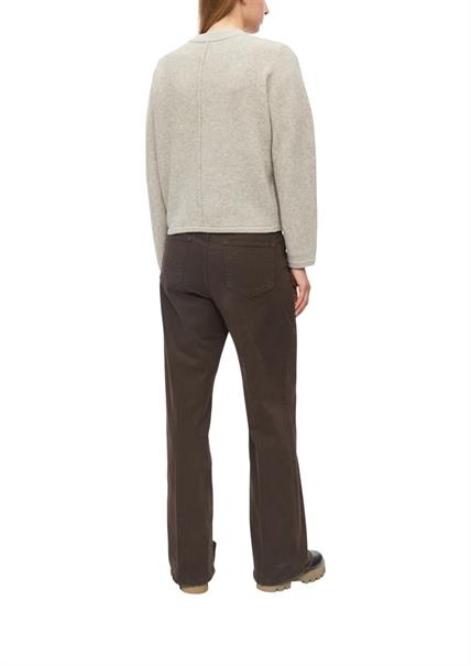 Strickjacke beige