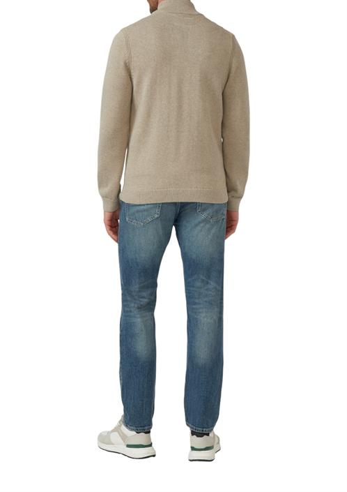 strickjacke-beige