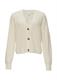 Strickjacke beige