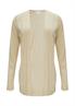 Strickjacke beige