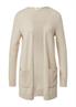 Strickjacke beige