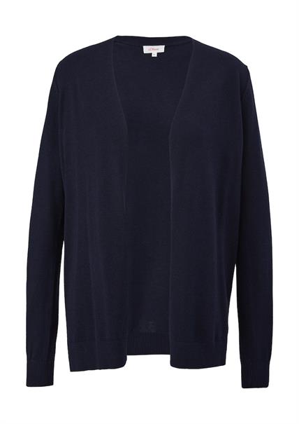Strickjacke blau2