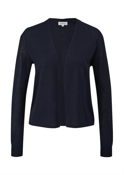 Strickjacke blau2