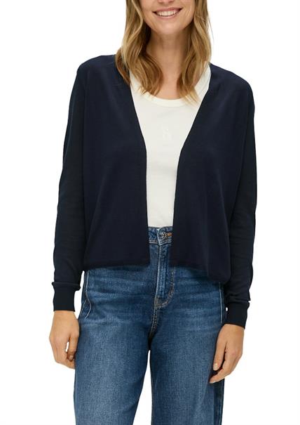 Strickjacke blau2