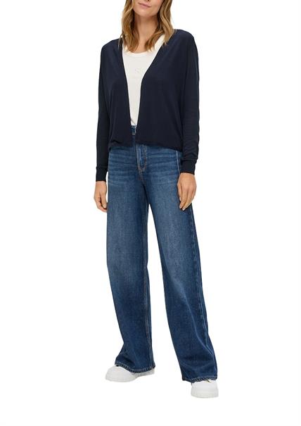 Strickjacke blau2