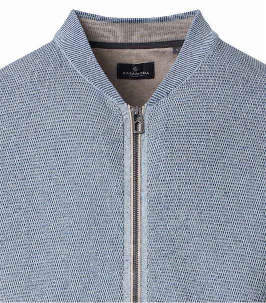 Strickjacke blau2