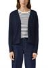 Strickjacke blau