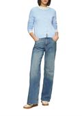 Strickjacke blau