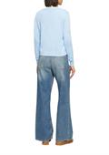 Strickjacke blau