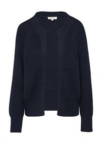 Strickjacke blau