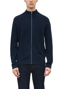 Strickjacke blau