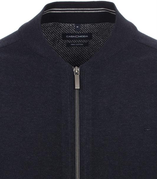 Strickjacke blau