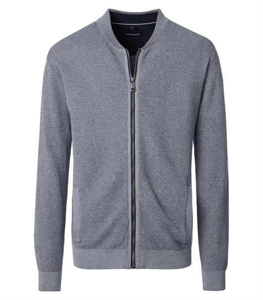 Strickjacke blau