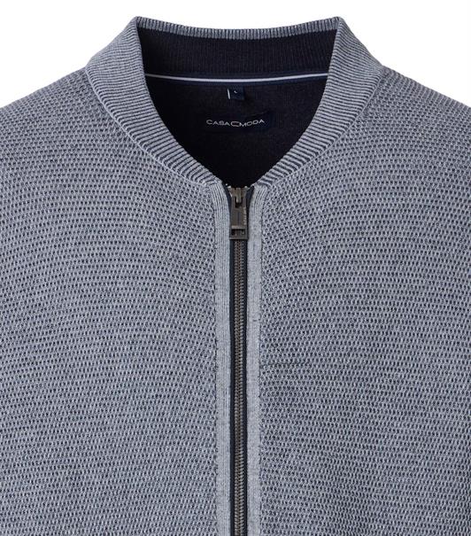 Strickjacke blau