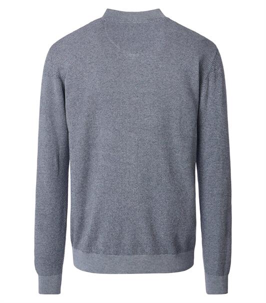 Strickjacke blau