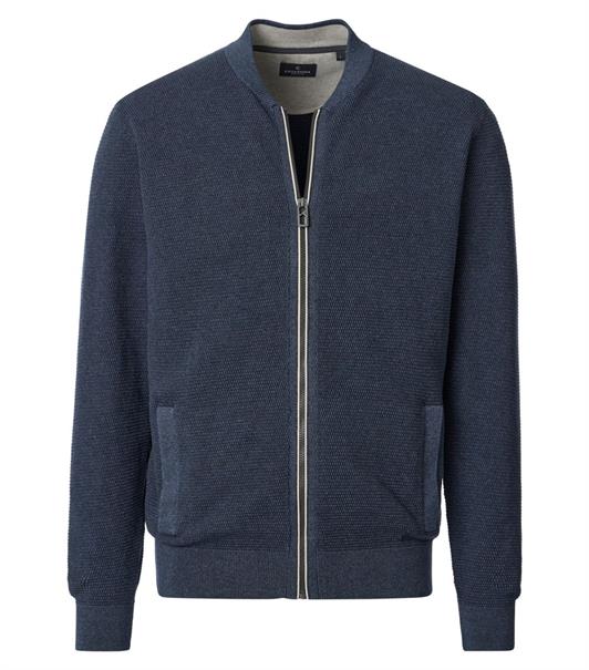 Strickjacke blau