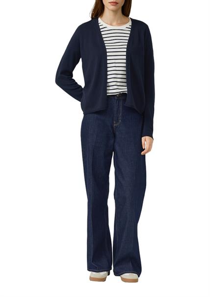Strickjacke blau