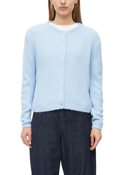 Strickjacke blau