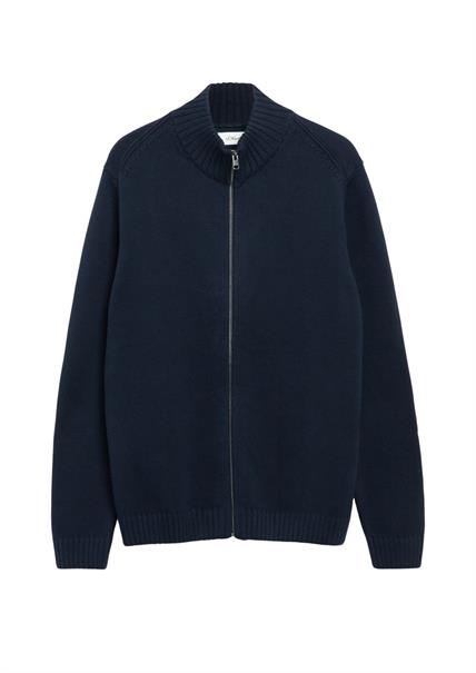 Strickjacke blau