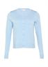 Strickjacke blau