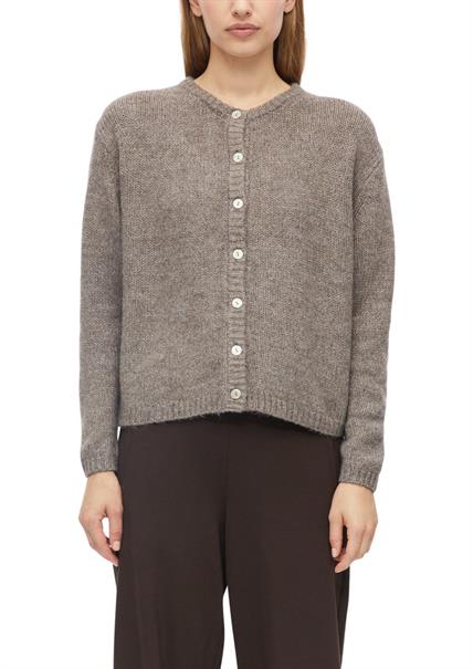 Strickjacke braun1