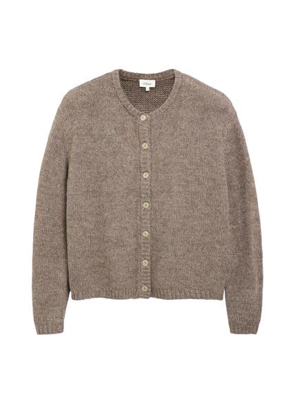 Strickjacke braun1