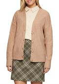 Strickjacke braun