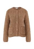 Strickjacke braun