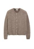 Strickjacke braun