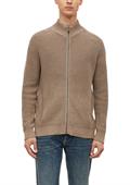 Strickjacke braun