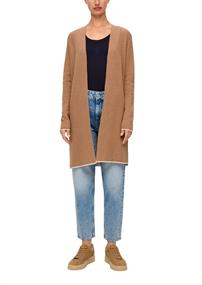 Strickjacke braun