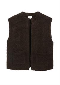 Strickjacke braun