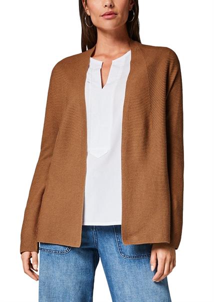 Strickjacke braun