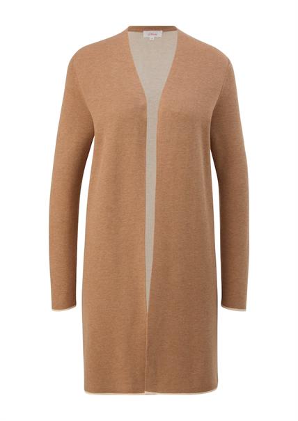Strickjacke braun