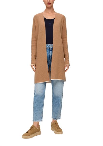 Strickjacke braun