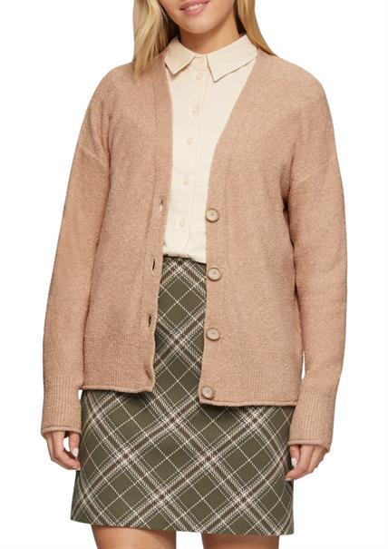 Strickjacke braun