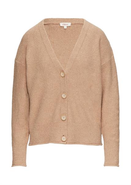 Strickjacke braun