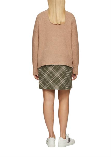 Strickjacke braun