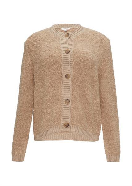 Strickjacke braun