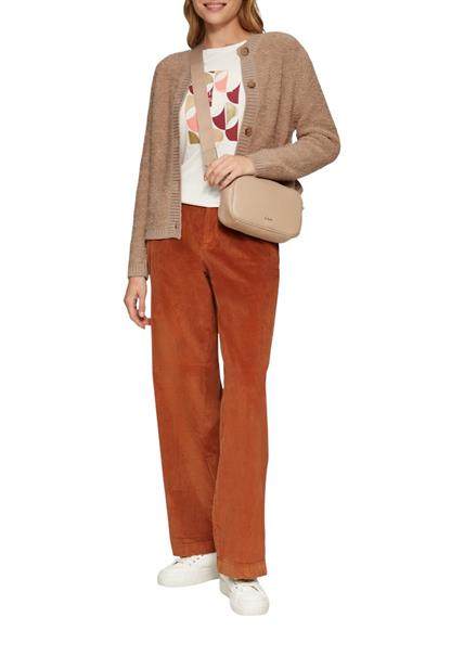 Strickjacke braun