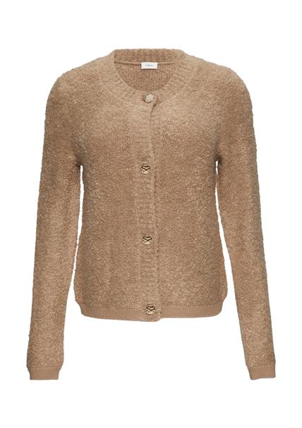 Strickjacke braun