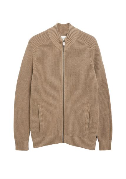 Strickjacke braun