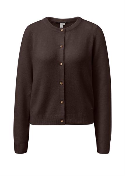 Strickjacke braun