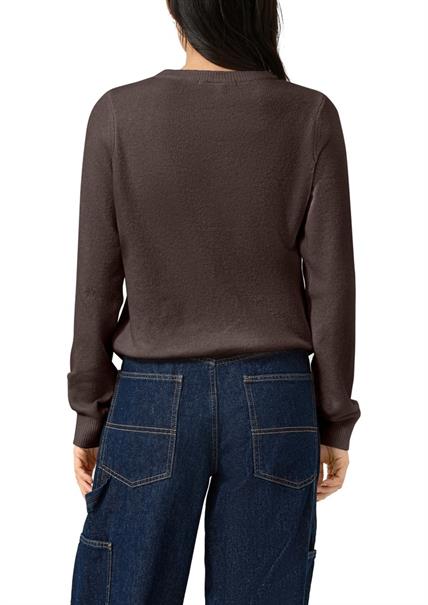 Strickjacke braun