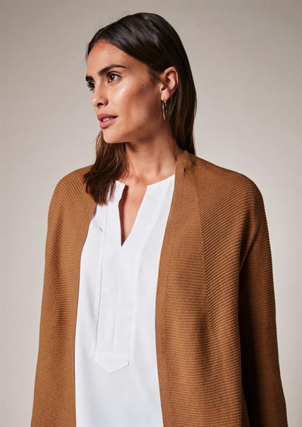 Strickjacke braun