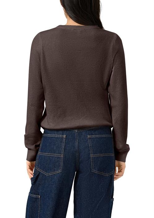 strickjacke-braun