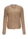 Strickjacke braun