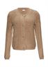 Strickjacke braun