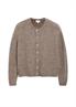 Strickjacke braun